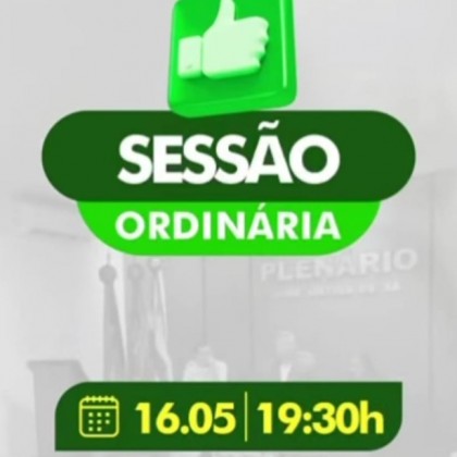 Sessão ordinária da câmara de Condado será realizada nesta sexta-feira, dia 16 de Maio