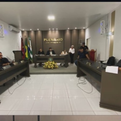 Vereadores participam de mais uma sessão ordinária da câmara de Condado-PB