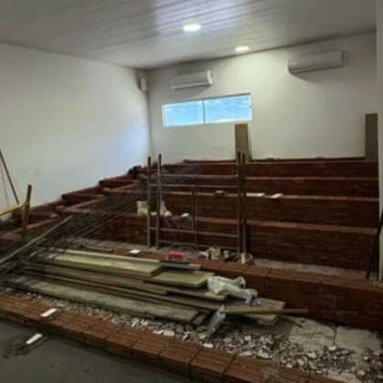 Prdio da cmara de Condado est sendo reformado para melhor servir aos interesses pblicos