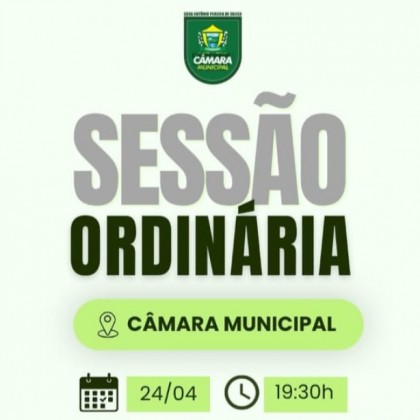 C�mara de Condado-PB realiza nesta sexta-feira (24) mais uma sess�o ordin�ria