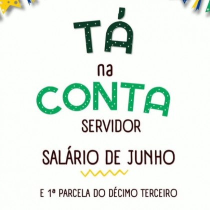 C�mara de Condado-PB efetua pagamento da primeira parcela do 13� sal�rio dos seus servidores