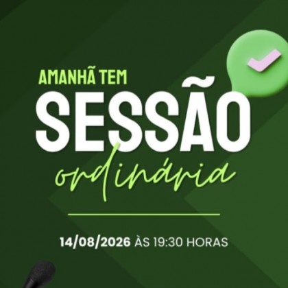 Mais uma reuni�o ordin�ria da c�mara de Condado-PB ser� realizada nesta sexta-feira, dia 14 de Agosto